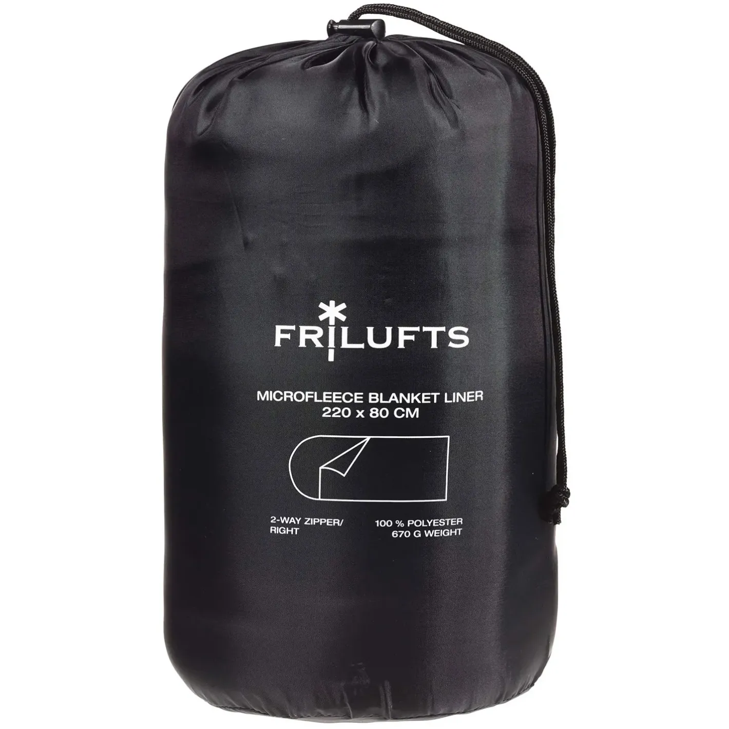 Frilufts Lagenposer<Microfleece Blanket Liner 220x80cm Blå (INSIGNIA BLUE)