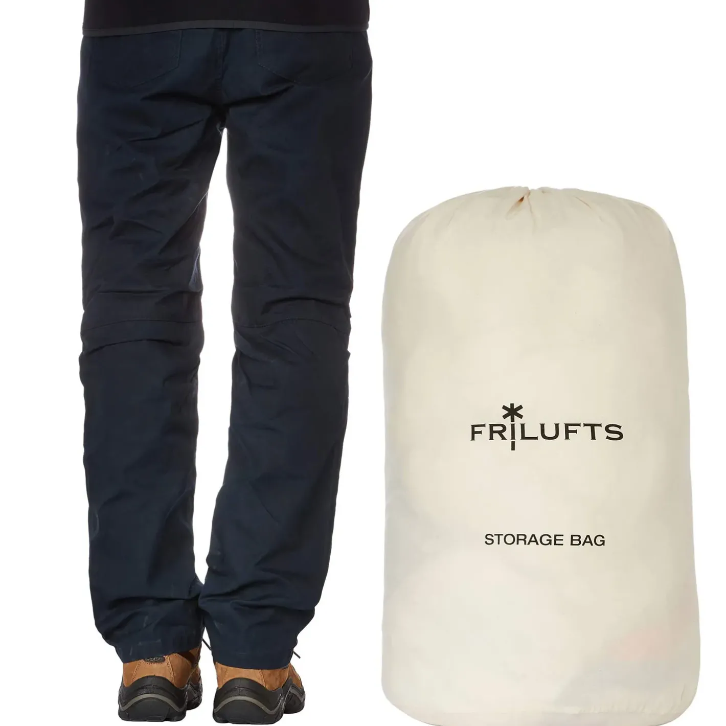 Frilufts Tilbehør Til Soveposer<Storage Bag Cotton Hvid (WHITE)