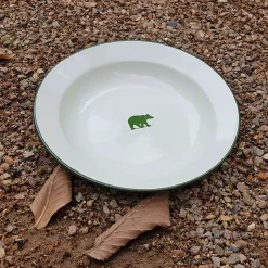 Friluftsland Bestik, Tallerkener Og Kopper<Enamel Bowl Bear Logo