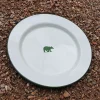 Friluftsland Bestik, Tallerkener Og Kopper<Enamel Plate Bear Logo