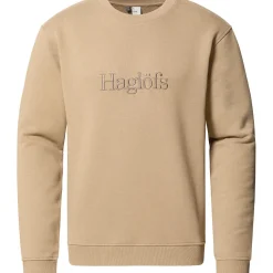 Et Grønnere Valg Sweaters Og Pullovers<Haglöfs Mens Haglöfs Crewneck Brun (OAK BROWN)