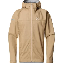Et Grønnere Valg Vandtætte Jakker<Haglöfs Mens L.I.M Airak 2,5l Jacket Brun (OAK BROWN)