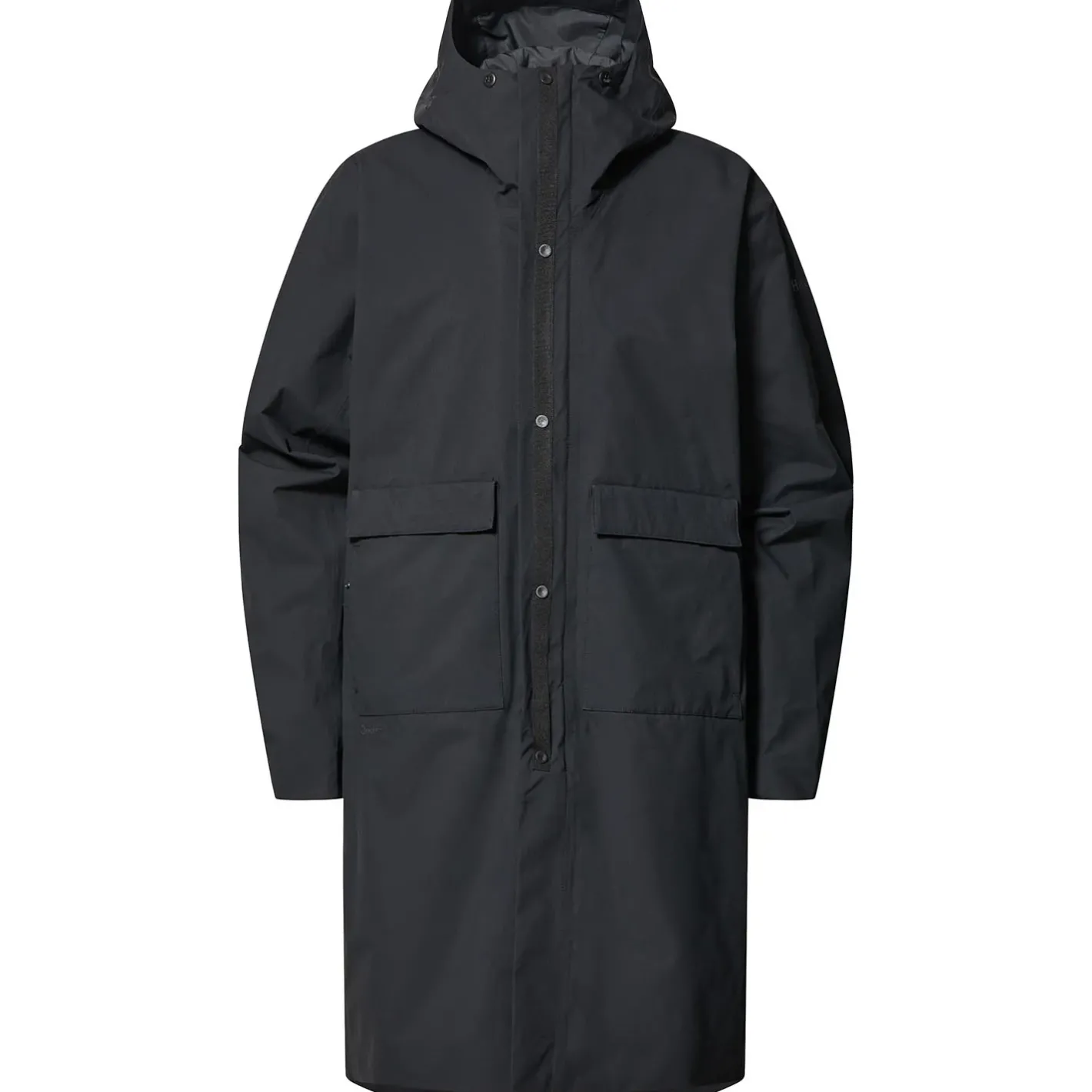 Haglöfs Vandtætte Jakker<Mens Mono Proof Parka Sort (TRUE BLACK)