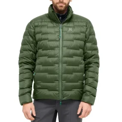 Haglöfs Varme Jakker<Mens Roc Flash Down Jacket Grøn (SEAWEED GREEN)