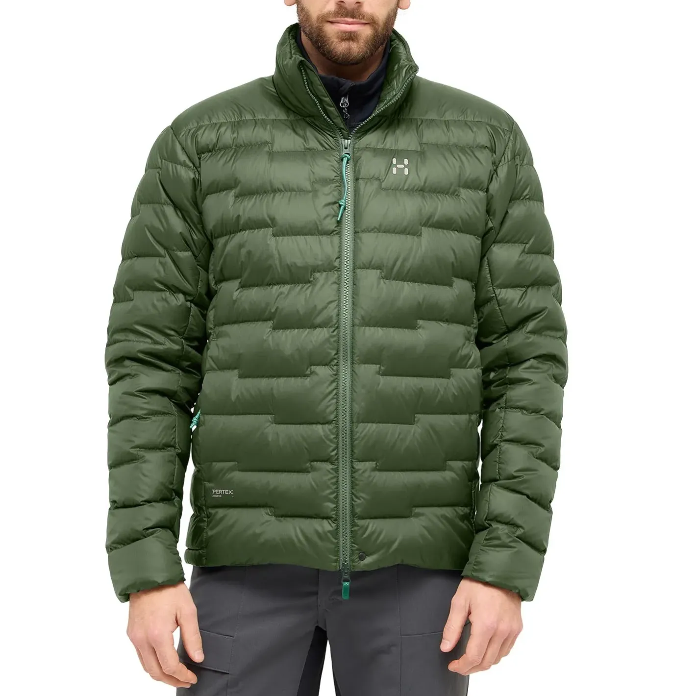 Haglöfs Varme Jakker<Mens Roc Flash Down Jacket Grøn (SEAWEED GREEN)