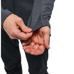 Et Grønnere Valg Fleece- Og Uldtrøjer<Haglöfs Mens Roc Flash Mid Hood Grå (MAGNETITE)