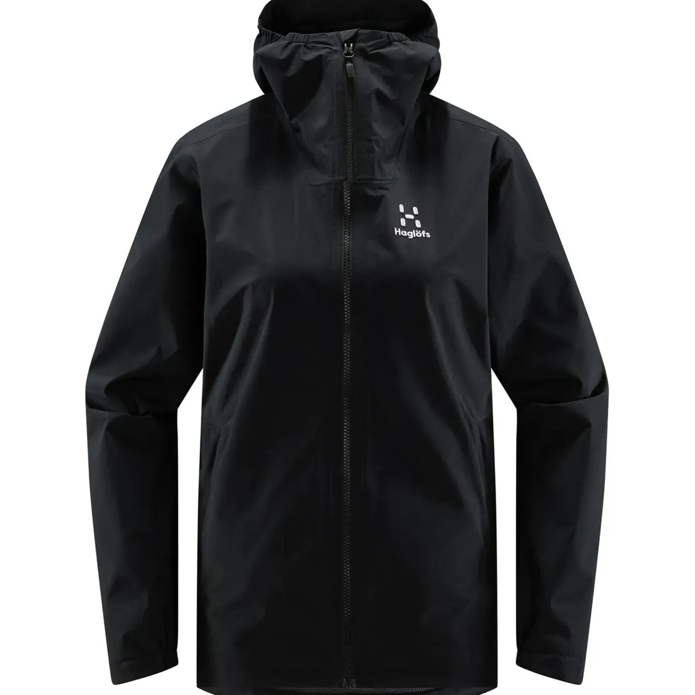 Haglöfs Vandtætte Jakker<Womens Korp Proof Jacket Sort (TRUE BLACK)