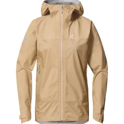 Et Grønnere Valg Vandtætte Jakker<Haglöfs Womens L.I.M Airak 2,5l Jacket Brun (OAK BROWN)
