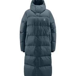 Haglöfs Varme Jakker<Womens Long Down Parka Blå (TARN BLUE)