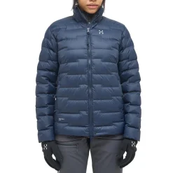 Haglöfs Varme Jakker<Womens Roc Flash Down Jacket Blå (TARN BLUE)