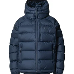 Haglöfs Varme Jakker<Womens Rosson Down Hood Blå (TARN BLUE)