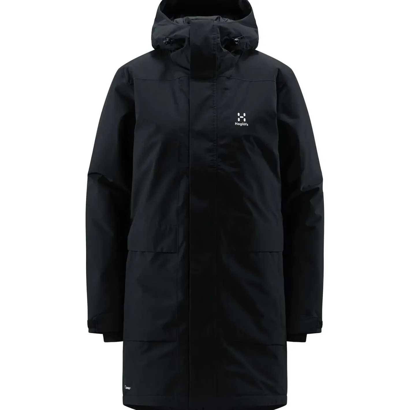 Haglöfs Varme Jakker<Womens Salix Proof Mimic Parka Sort (TRUE BLACK)