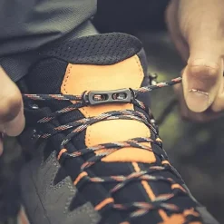 Hanwag Snørrebånd<2 Zone Lacing Lock Sort (BLACK)