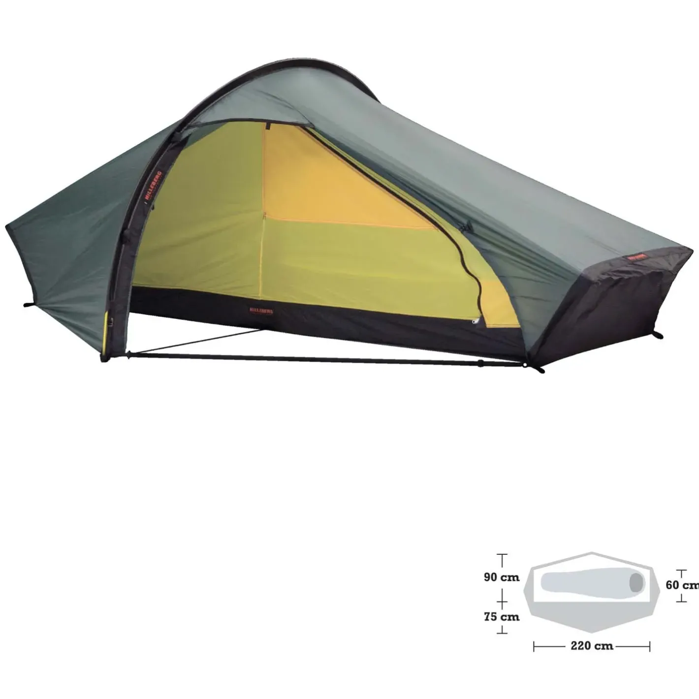 Hilleberg 1 Personers Telte<Akto