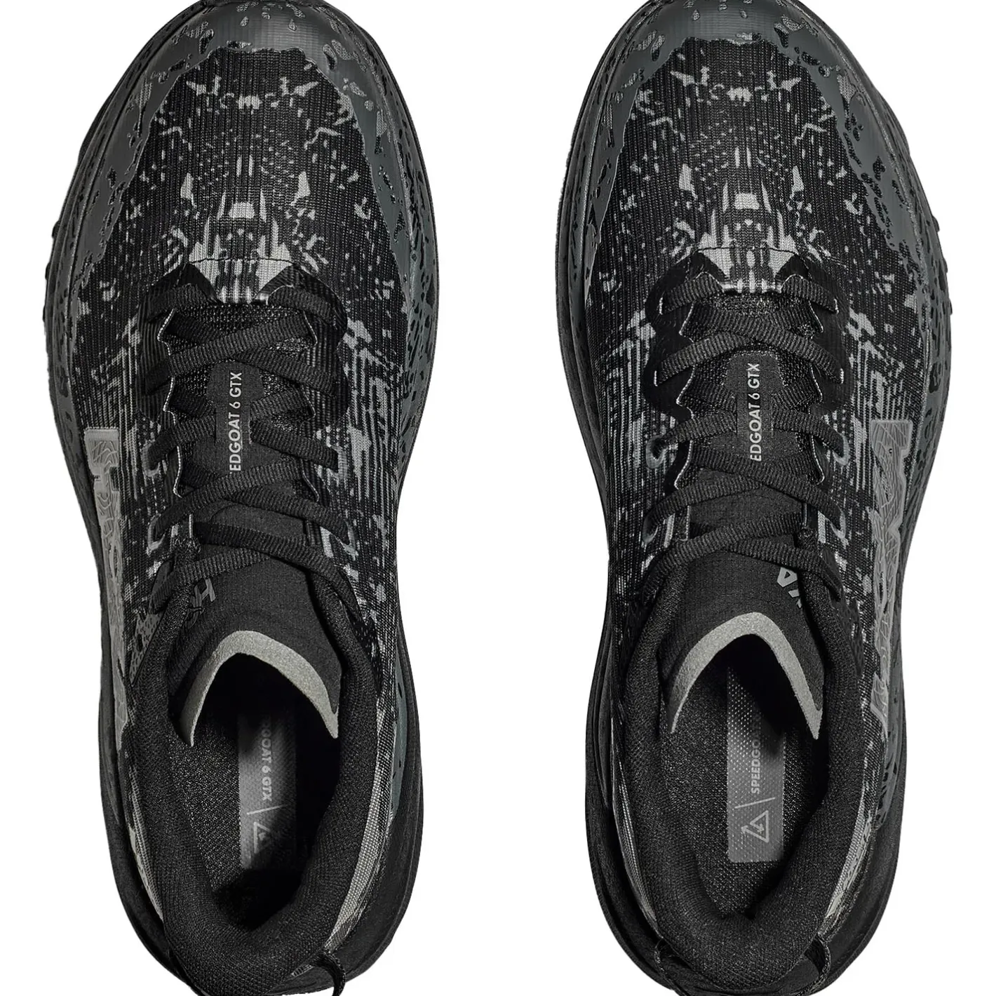 Hoka Løbesko<Mens Speedgoat 6 GTX Wide Sort (BLACK/OUTER ORBIT)