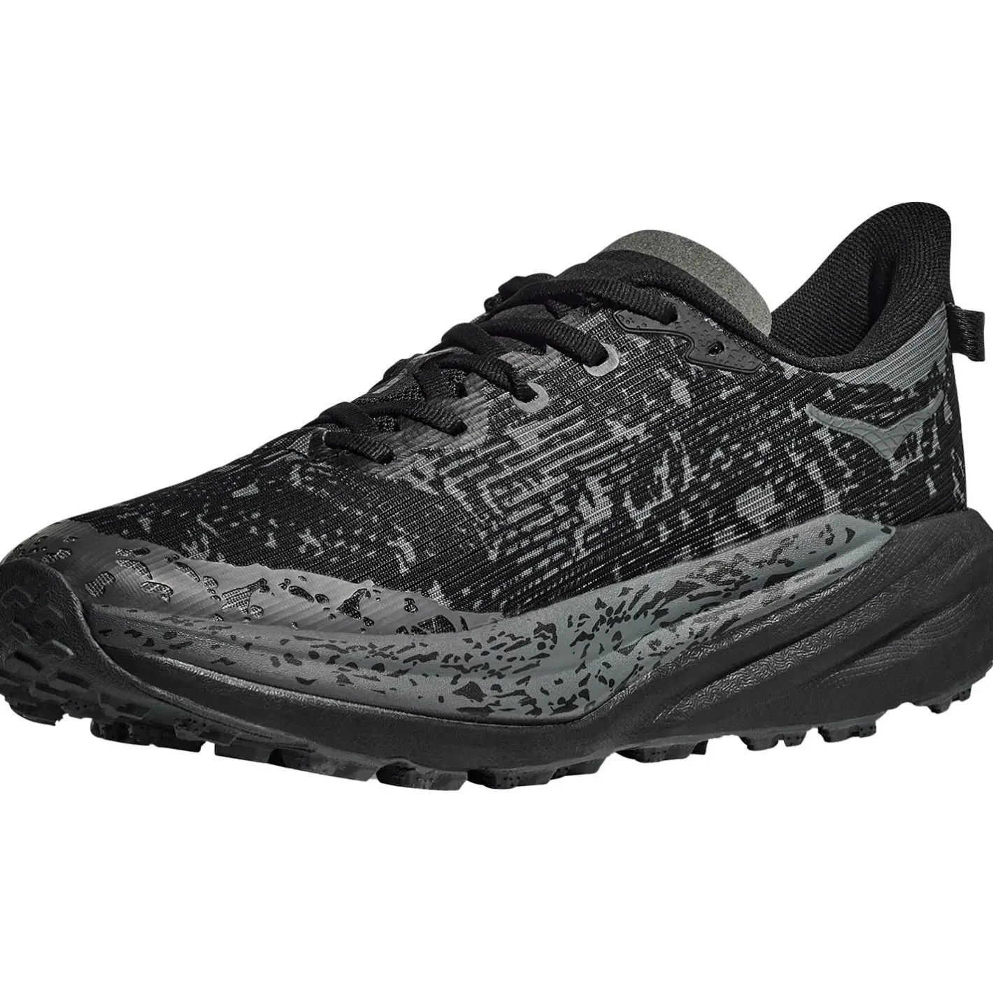 Hoka Løbesko<Mens Speedgoat 6 GTX Wide Sort (BLACK/OUTER ORBIT)