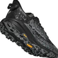 Hoka Løbesko<Mens Speedgoat 6 GTX Wide Sort (BLACK/OUTER ORBIT)