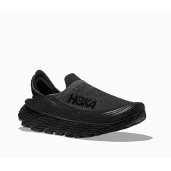 Hoka Fritidssko<Restore TC Sort (BLACK/BLACK)