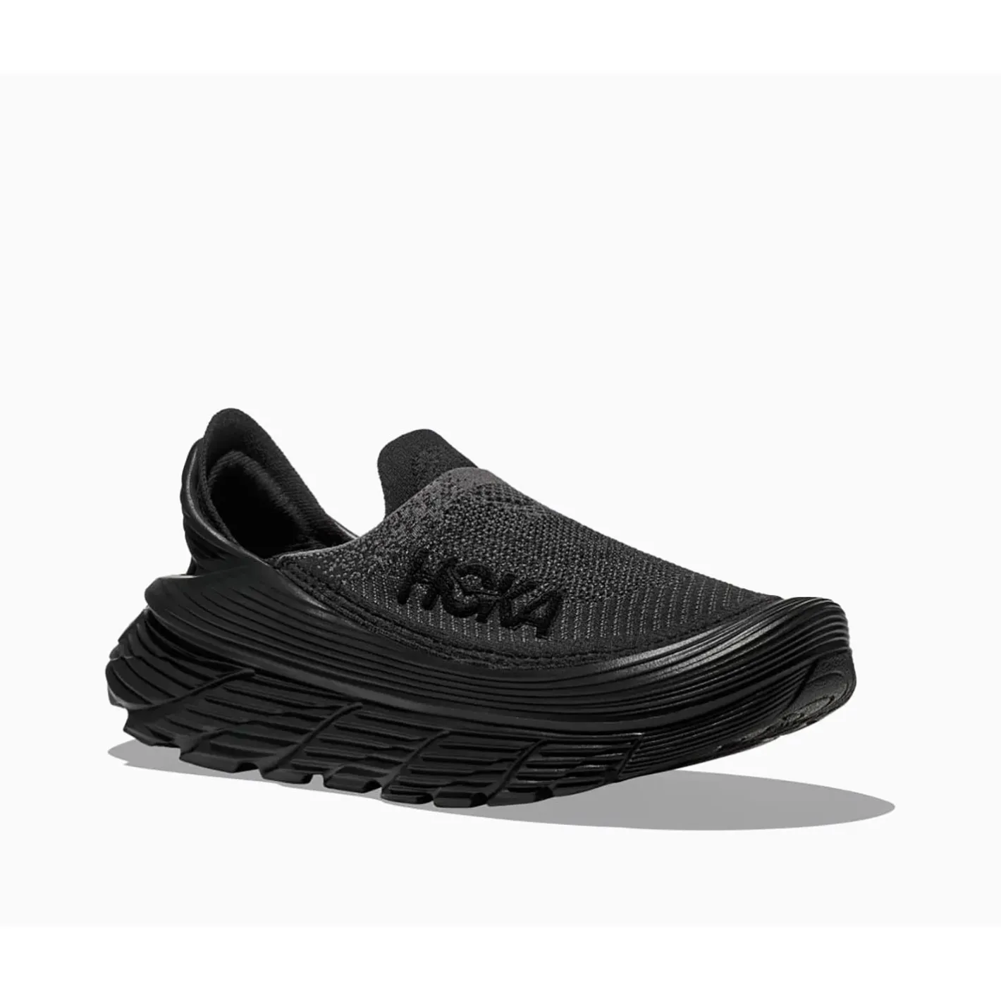 Hoka Fritidssko<Restore TC Sort (BLACK/BLACK)