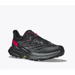 Hoka Løbesko<Womens Speedgoat 5 GTX Sort (BLACK/BLACK)