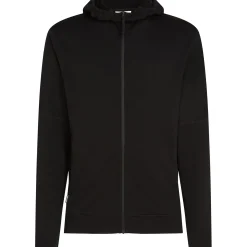 Icebreaker Fleece- Og Uldtrøjer<Mens 360 Realfleece Elemental L/S Zip Hoodie Sort (BLACK)