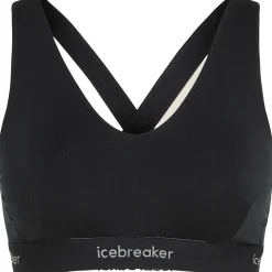 Et Grønnere Valg Toppe<Icebreaker Womens 125 Cool-lite Sprite Racerback Bra Sort (BLACK)