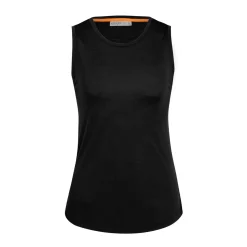 Et Grønnere Valg Uldoverdele<Icebreaker Womens Sphere II Tank Sort (BLACK)