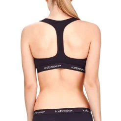 Et Grønnere Valg Toppe<Icebreaker Womens Sprite Racerback Bra Sort (BLACK/BLACK)