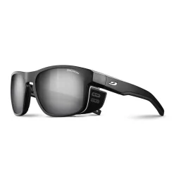 Julbo Solbriller<Shield M Sort (TRANSLUCENT BLACK/WHITE)