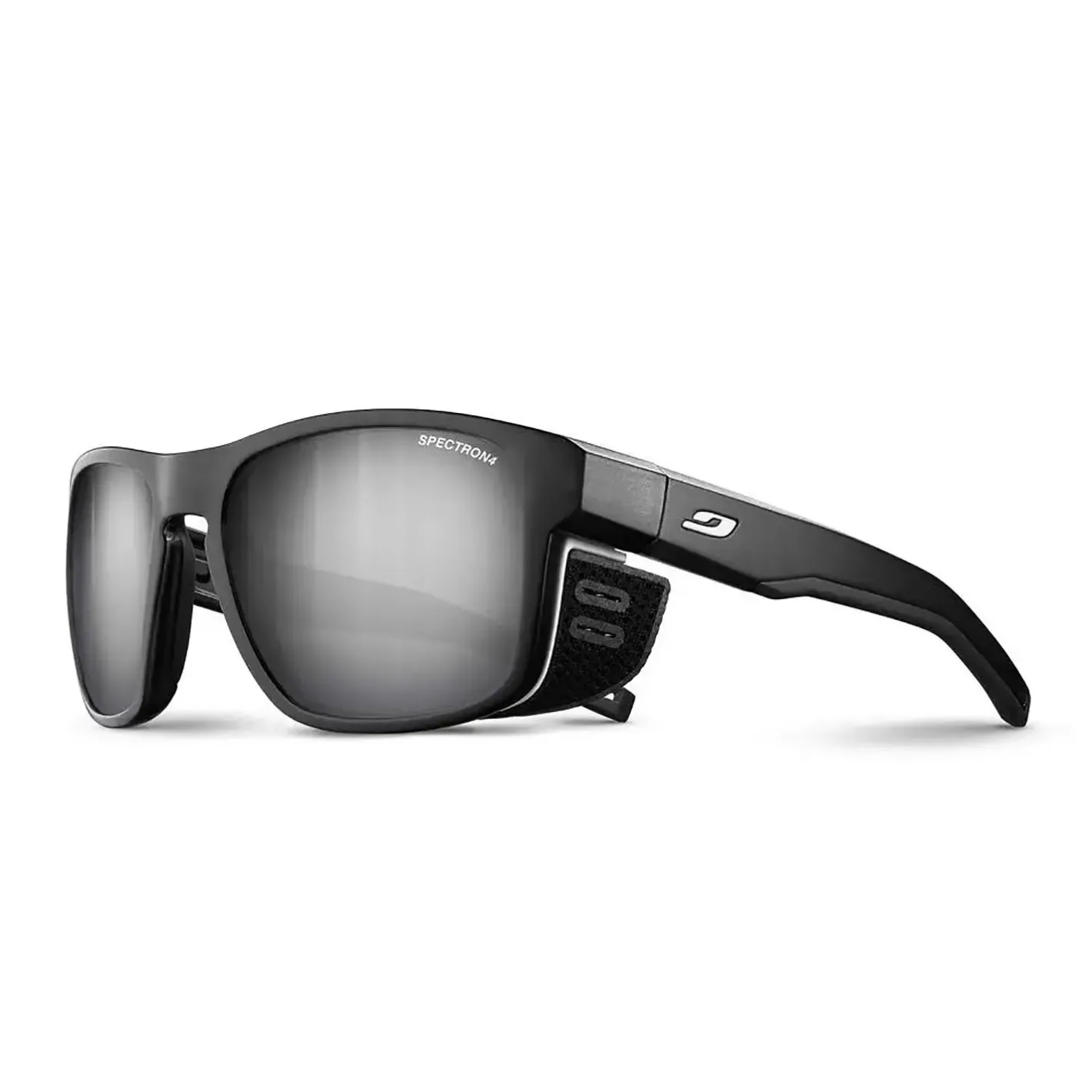 Julbo Solbriller<Shield M Sort (TRANSLUCENT BLACK/WHITE)