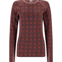 Kari Traa Uldoverdele<Womens Rose Light L/S Brun (MAPLE)