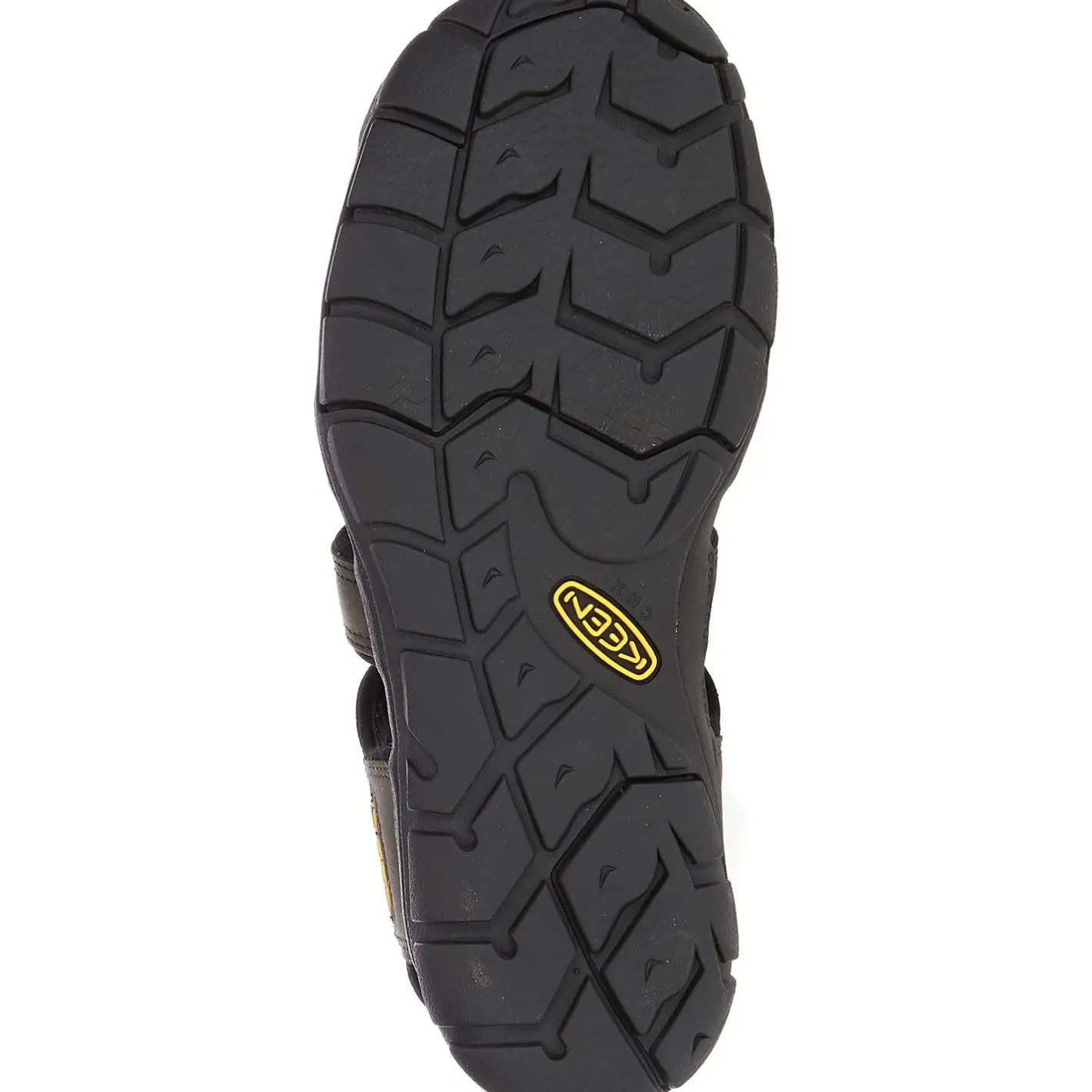 Keen Sandaler|Sandaler<Mens Clearwater CNX Leather Sort (MAGNET/BLACK)