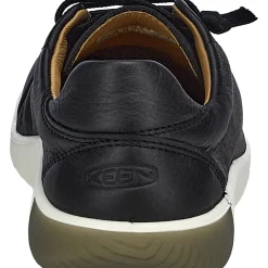 Keen Fritidssko<Mens Knx Lace Sort (BLACK/STAR WHITE)