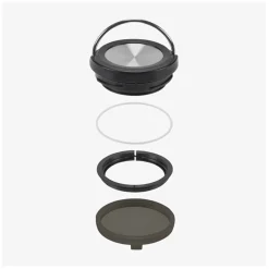 Klean Kanteen Termoflasker Og Termokopper<Tkcanister 8oz W/insulated Lid Grå (BRUSHED STAINLESS)