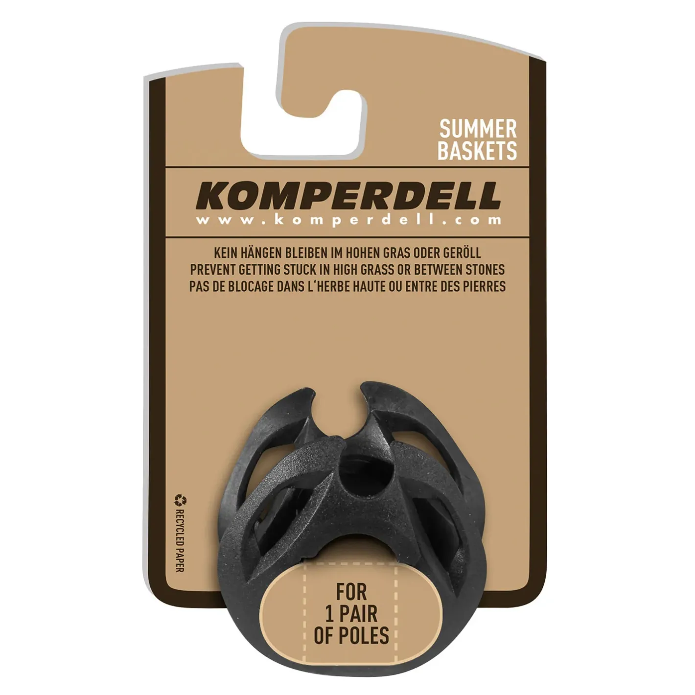 Komperdell Vandrestave<Mini UL - Vario Teller (fxp)