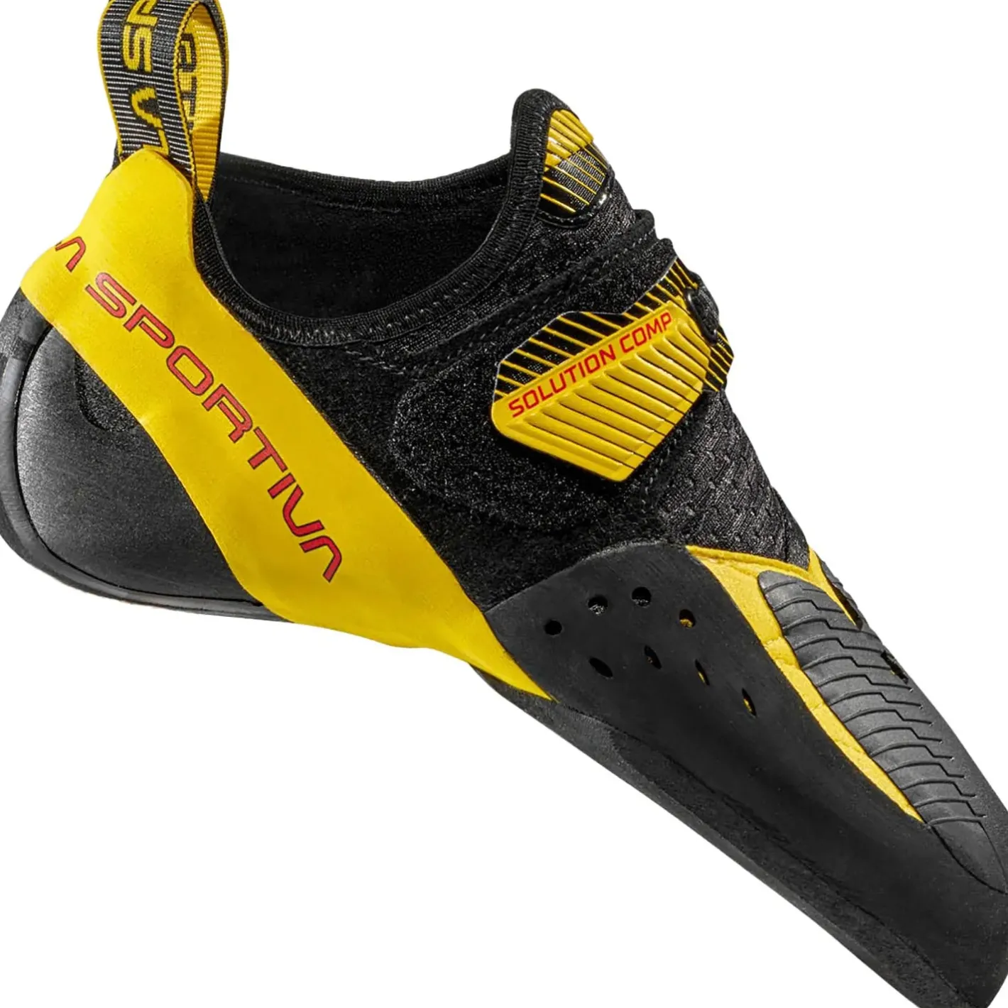 La Sportiva Klatresko|Klatresko<Mens Solution Comp S2020 model Sort (BLACK/YELLOW)