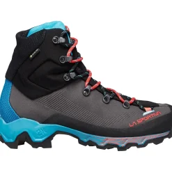 La Sportiva Vandrestøvler|Vandrestøvler<Womens Aequilibrium Trek GTX Grå (CARBON/MALIBU BLUE)
