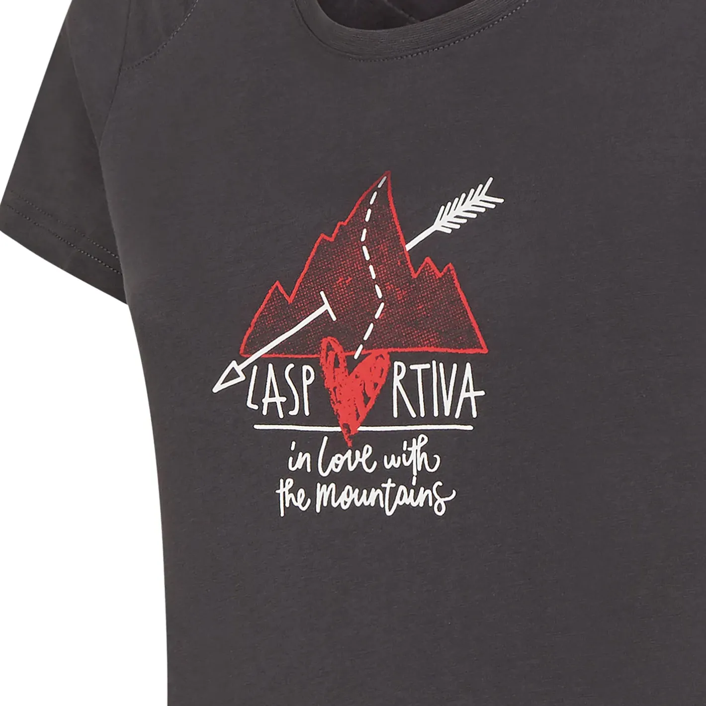 La Sportiva T-Shirts<Womens Alakay T-shirt Blå (CARBON)