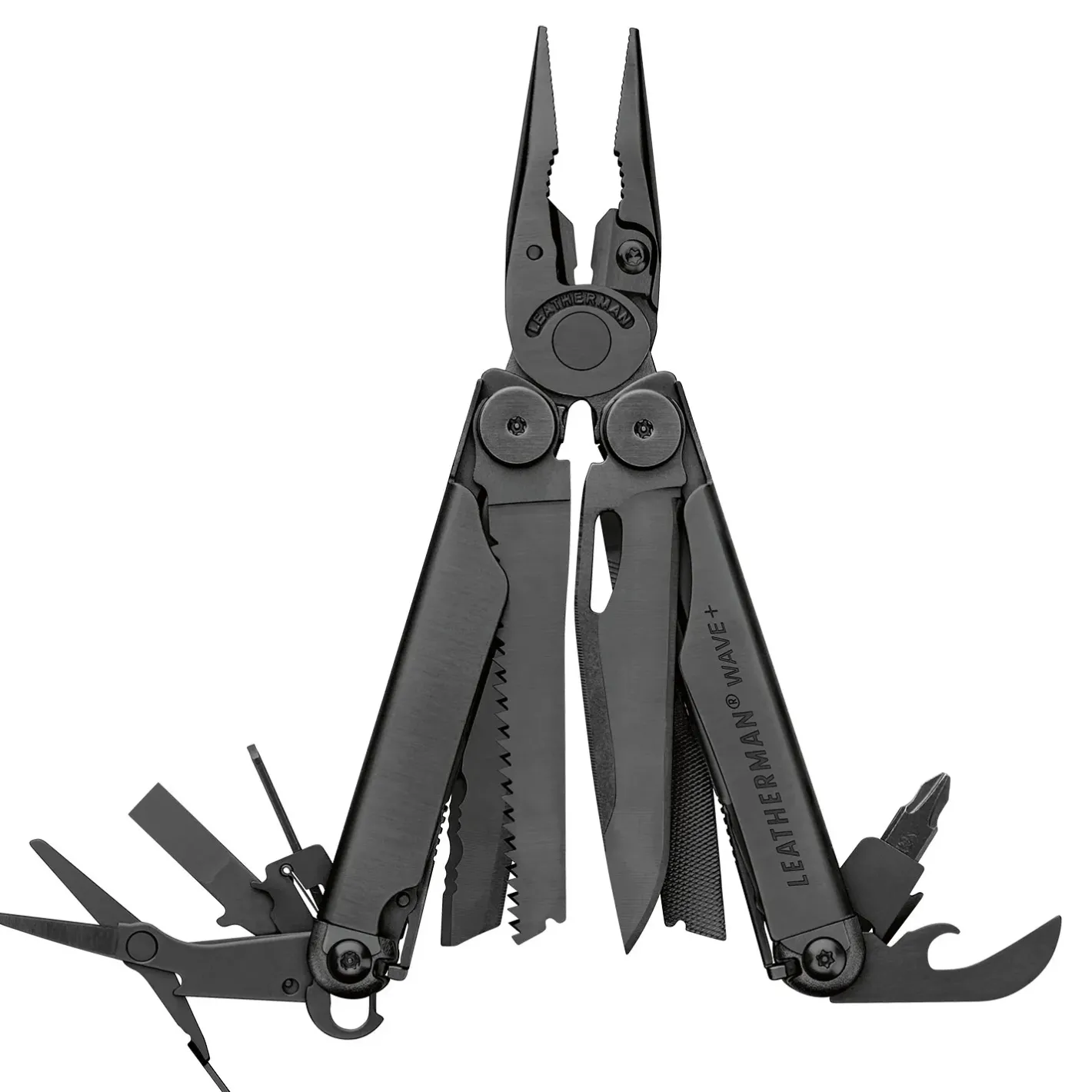 Leatherman Multitools<Wave Plus Black Mole Sheath Box Sort (BLACK)