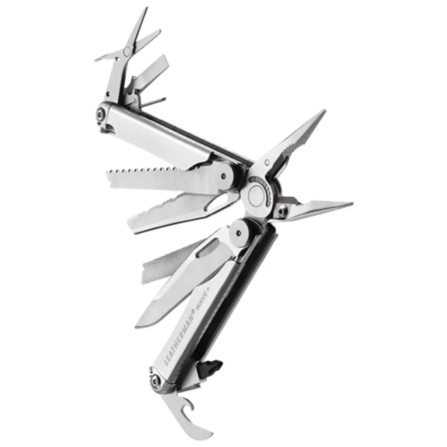Leatherman Multitools<Wave Plus Nylon Sheath Box Grå (STAINLESS)