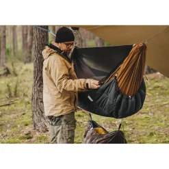 Lesovik Hængekøjetilbehør<Otul Lite SS Underquilt Sort (MIDNIGHT SKY)
