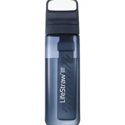Vandrensning<LifeStraw Go 2.0 Water Filter Bottle 22oz 650 Ml |Sort (NORDIC NOIR)|Blå (AEGAN SEA)|Blå (ICELANDIC BLUE)|Blå (LAGUNA TEAL)|Grøn (TERRACE GREEN)|Orange (KYOTO ORANGE)|Lyserød (CHERRY BLOSSOM PINK)