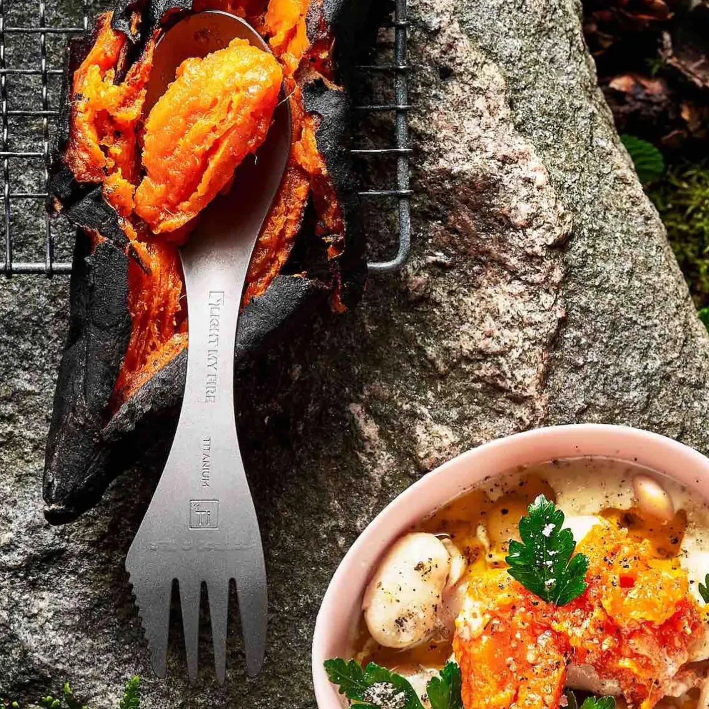 Light My Fire Bestik, Tallerkener Og Kopper<Spork Kit Titanium Grå (TITANIUM)