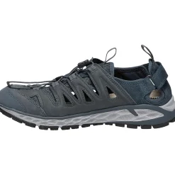 Meindl Sandaler|Sandaler<Mens Brindisi - C Fit PW Sort (GRAPHITE)