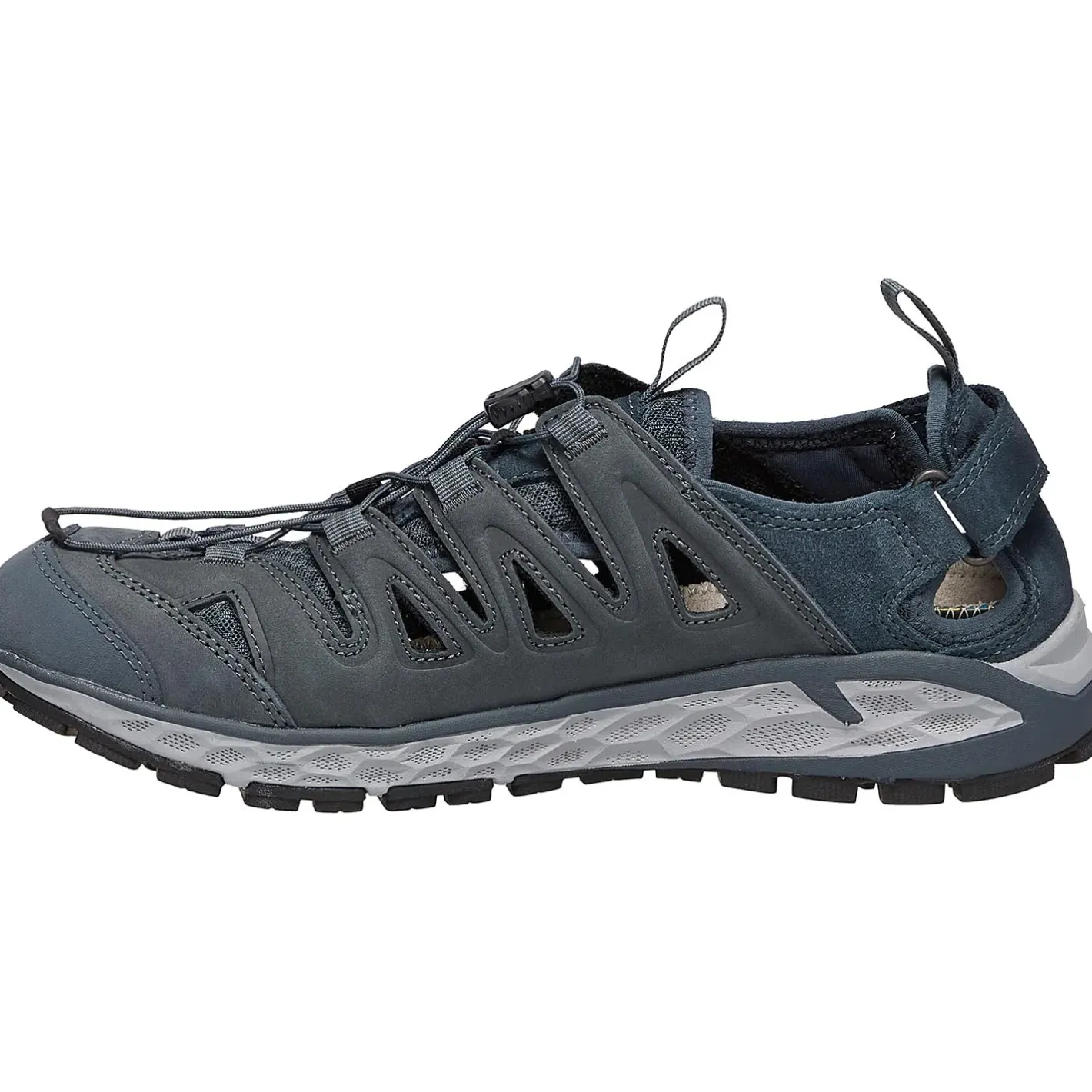 Meindl Sandaler|Sandaler<Mens Brindisi - C Fit PW Sort (GRAPHITE)