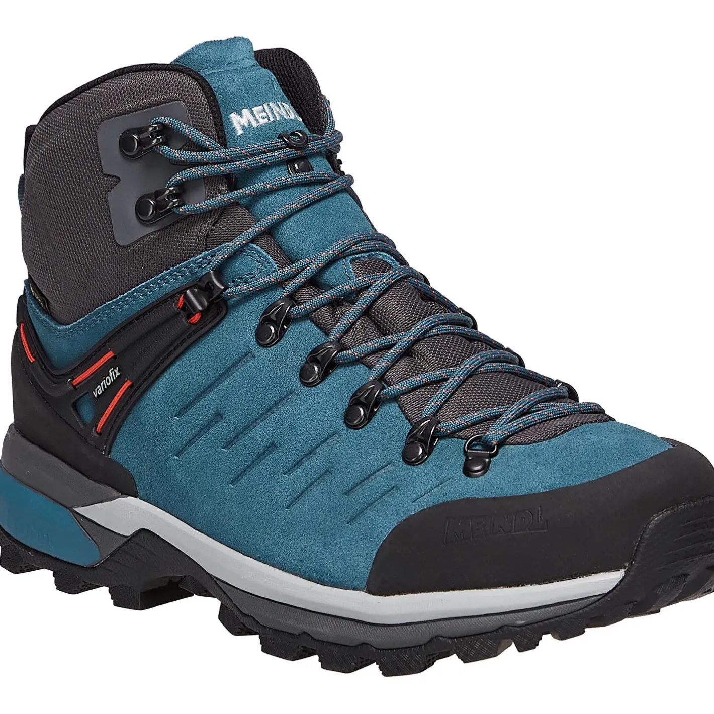 Meindl Vandrestøvler|Vandrestøvler<Mens Milford GTX Blå (PETROL/RED)