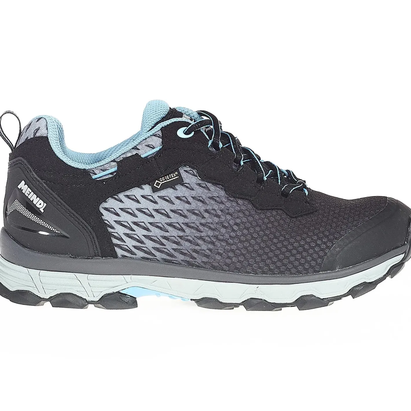 Meindl Vandresko|Vandresko<Womens Activo Sport Lady GTX Sort (BLACK/AZURE)