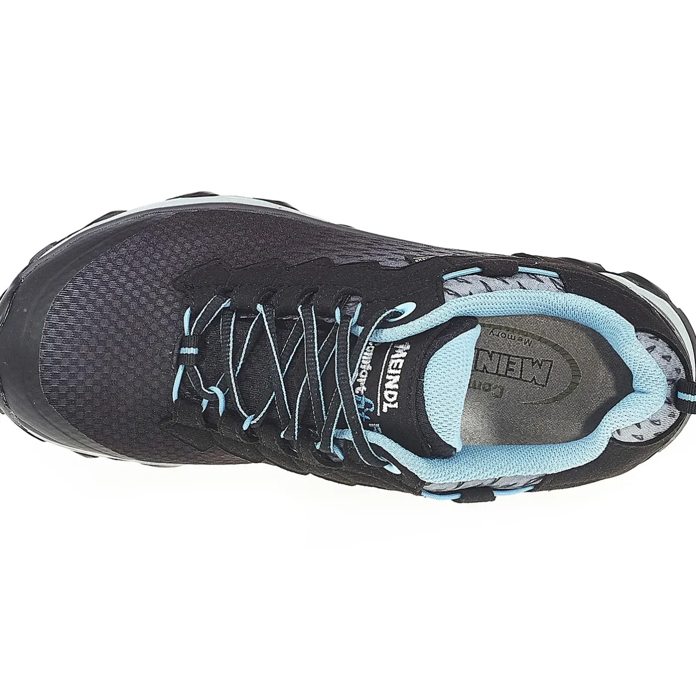 Meindl Vandresko|Vandresko<Womens Activo Sport Lady GTX Sort (BLACK/AZURE)