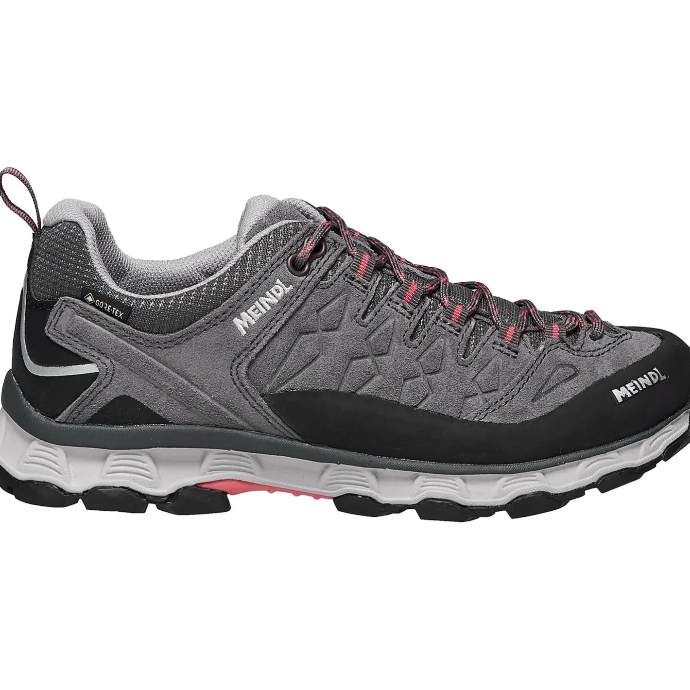 Meindl Vandresko|Vandresko<Womens Lite Trail Lady GTX Grå (STONE GREY/ROSÉ)