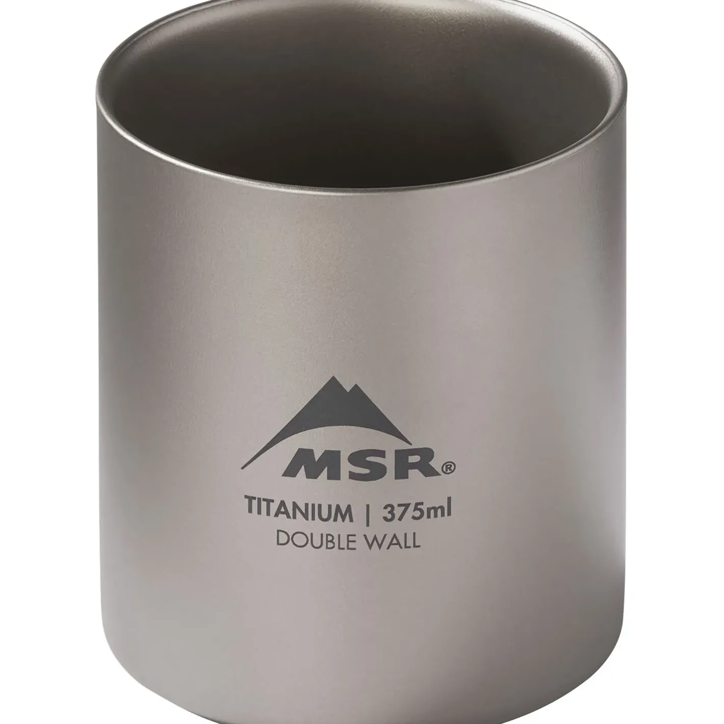 MSR Bestik, Tallerkener Og Kopper<Titan Cup Double Wall Mug 375 Ml Grå (TITANIUM)
